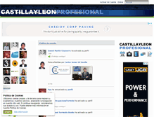Tablet Screenshot of castillayleonpro.com
